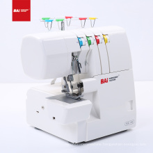 BAI overlocking thread sewing machine with twin head overlock sewing machine